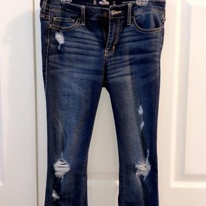 Hollister Low Rose Super Skinny Crop Jeans